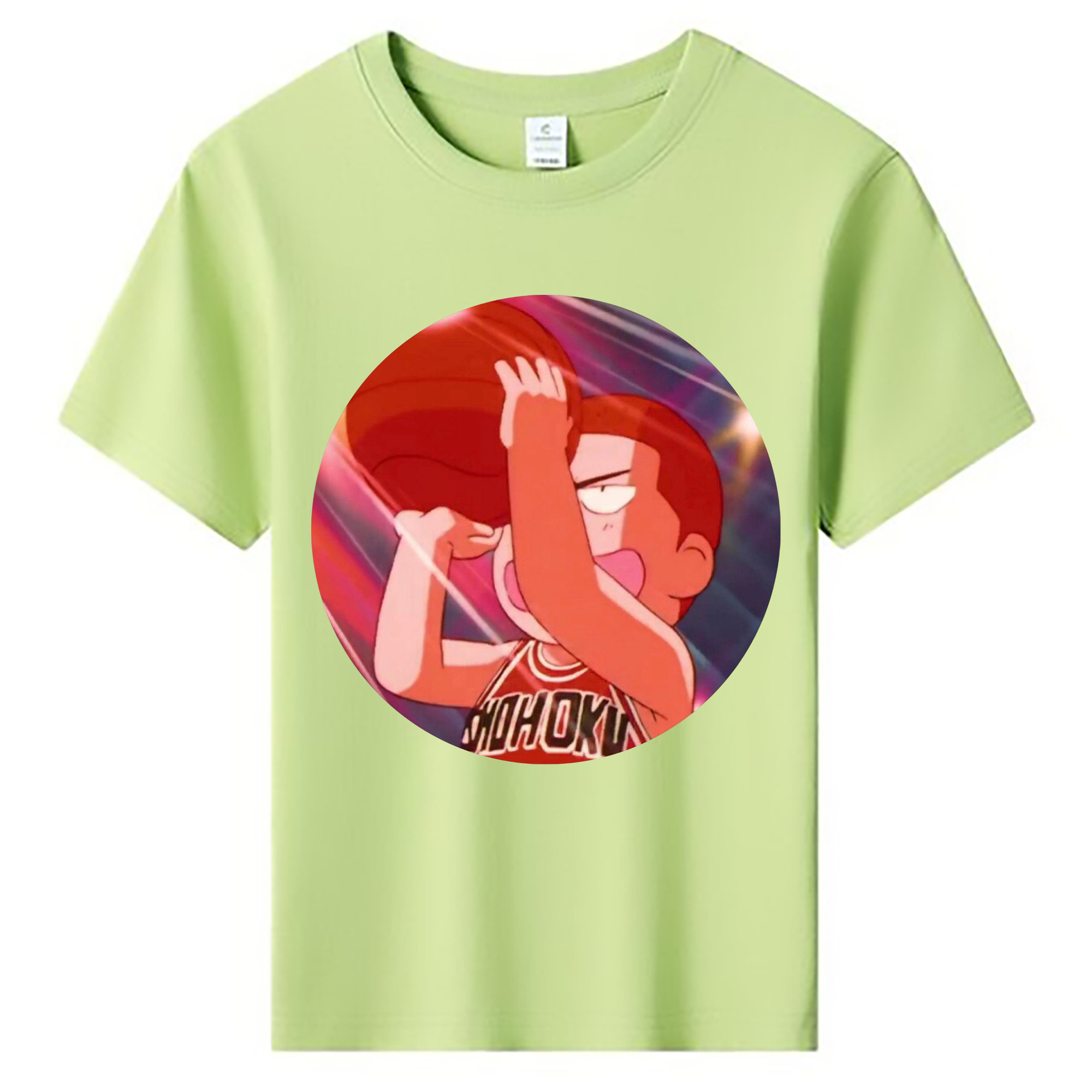 （画像用） SLAM DUNK／スラムダンク 綿100％キッズTシャツ（フロントプリント）
